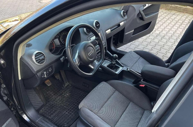 Audi A3 cena 26997 przebieg: 191000, rok produkcji 2009 z Głogów małe 301